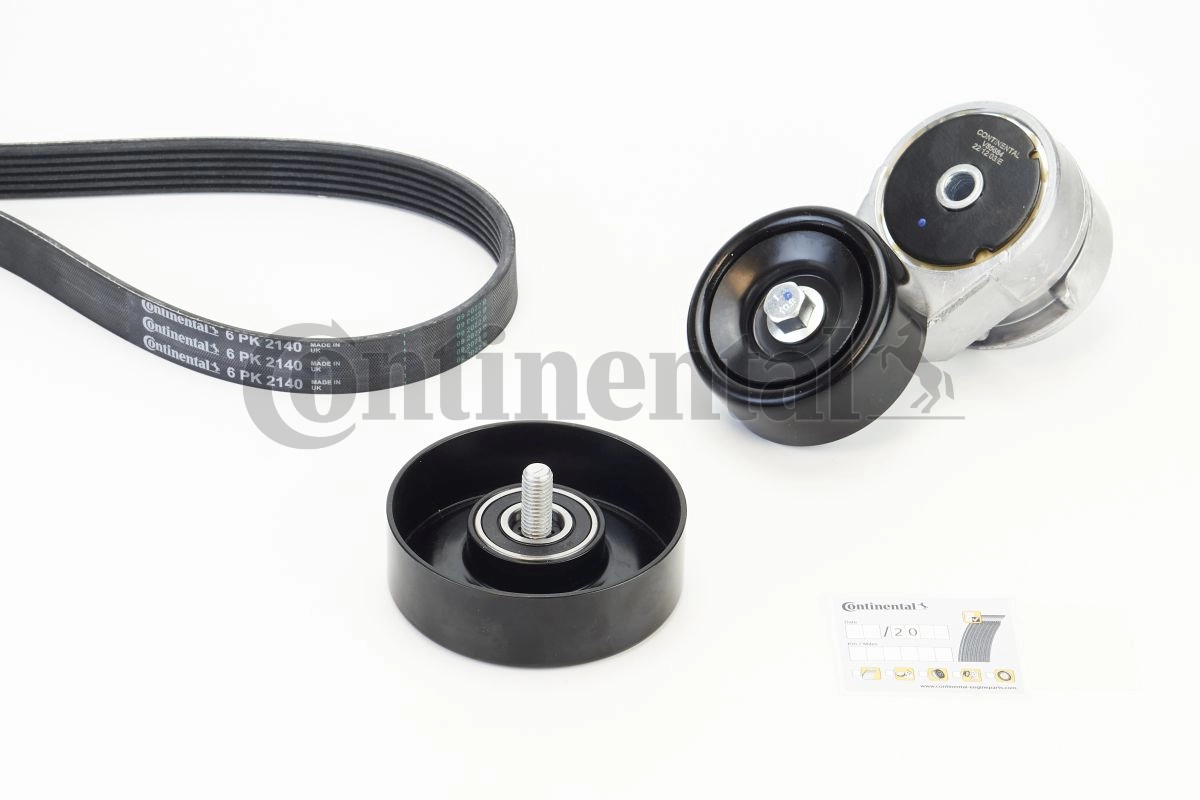 V-ribbed Belt Set